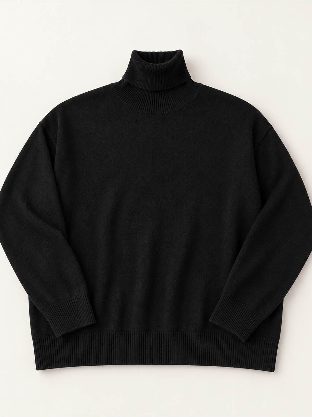 Zara Black Women's Turtleneck Sweater